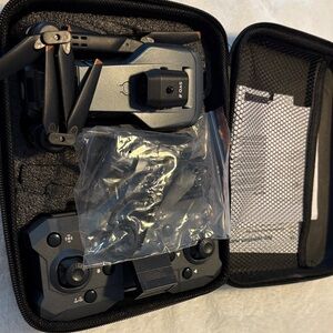 Black Drone with Controller Set